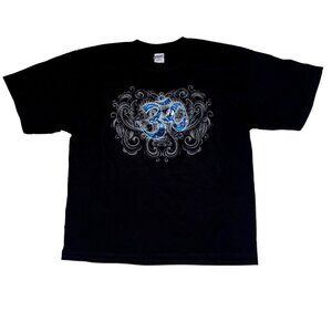 James Kern Vintage 2003 Dragon Om Tattoo Shirt